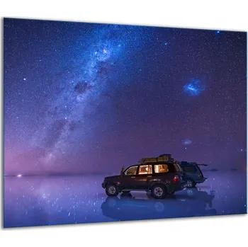 Obraz SKLENĚNÁ OCHRANNÁ DESKA NA SPORÁK 60x52 AUTO