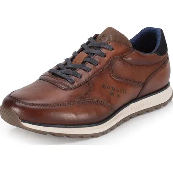 Pánské polobotky Bugatti Pánské polobotky BUGATTI 335-A021P-4000-6300 hnědá S6 42