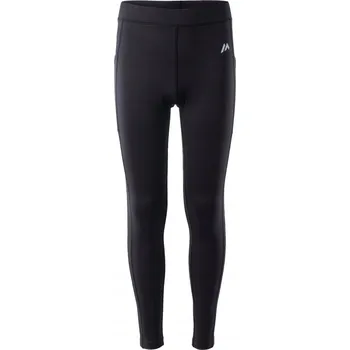 Dívčí legíny Martes dětské legíny 3/4 klasické polyester černé velikost 158