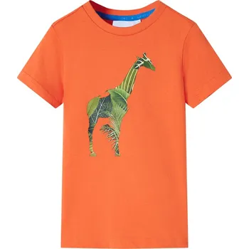Dětské tričko jasně oranžové 104 - 8721012018419