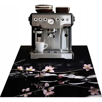 Obraz PODLOŽKA POD KÁVOVAR 50x52 cm - OCHRANA PRACOVNÍ DESKY, PROTISKLUZOVÁ, DEKORATIVNÍ - KVĚTINY