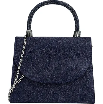 Kabelka Módní dámská plesová kabelka Michelle Moon Melita, tmavě modrá