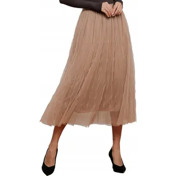 Dámská sukně Och Bella sukně áčkového střihu maxi univerzální velikost