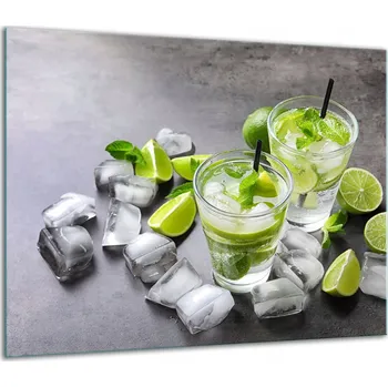 Obraz SKLENĚNÁ OCHRANNÁ DESKA NA SPORÁK 60x52 DRINK