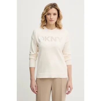 Dámský svetr Svetr Dkny DJ4R0407 béžová 12X, vel. S