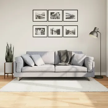 Koberec Koberec OVIEDO krátký vlas krémový 120 x 120 cm - 8721012231122