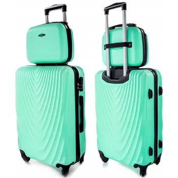 RGL Velký tvrdý kufr z ABS 663 XXL + Cestovní KUFŘÍK 86 l