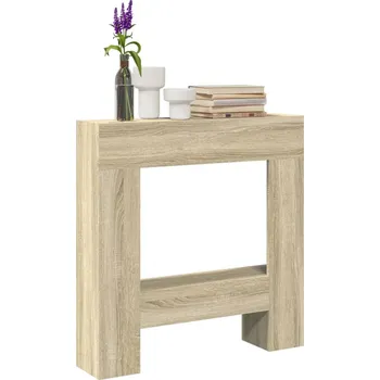 Krbová obestavba dub sonoma 81 x 18 x 82 cm kompozitní dřevo - 8721158388889