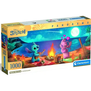 Puzzle Clementoni puzzle 1000 Panorama Disney Stitch