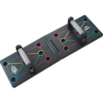 Fitness CRIVIT Deska na kliky / Činka, 2 x 2 kg / Kettlebell, 10 kg (deska na kliky)