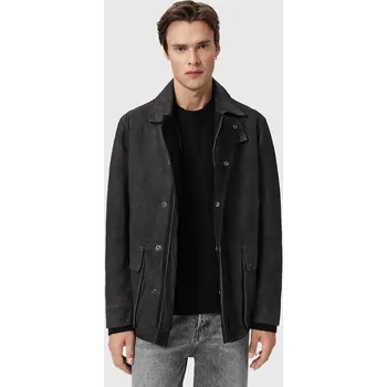 Dámský kabát Semišový kabát AllSaints BOLTON M003LD černá 99X, vel. XL