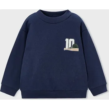 Chlapecká mikina Dětská bavlněná mikina Mayoral 4401.5A.Mini.9BYA námořnická modř 59X, vel. 110