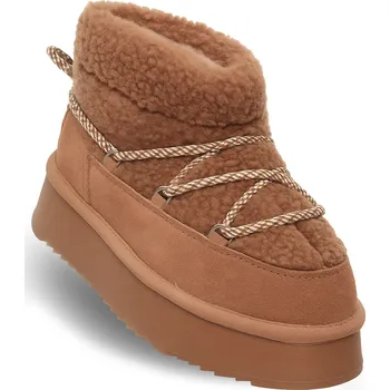 Dámská zimní obuv SOLO SOPRANI COUTURE - DÁMSKÉ BOTY - SSW521P71/01 ROOMY Sněhule kožené