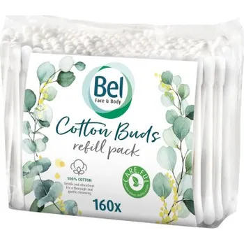 Vatová tyčinka BEL cosmetic vatové tyčinky sáček 160 ks
