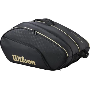 Tenisová taška Taška na padel Wilson Defy V1 Padel Bag Black Gold