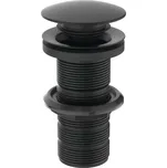 IDEAL STANDARD - Příslušenství Odtoková souprava Click-Clack pro umyvadla bez přepadu, černá E1483XG