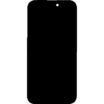 LCD panel / displej + dotykové sklo pro Apple iPhone 16 - černá - kvalita A