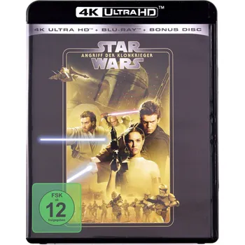 Blu-ray film Gwiezdne wojny: Część II - Atak klonów Blu-ray disk