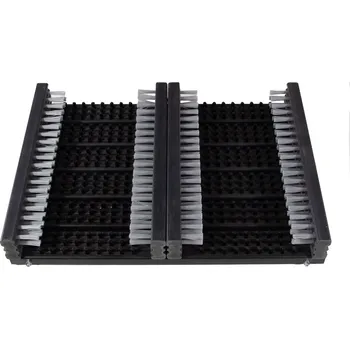 Rohožka Flomat Plastový kartáčový čistič bot a podrážek obuvi FLOMA Bootscraper - 29 x 39 x 5,5 cm