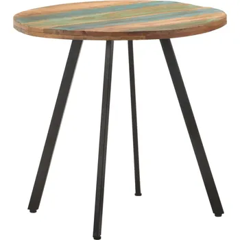 Zahradní sestava Jídelní stůl 80 cm masivní recyklované dřevo - 8720286070291