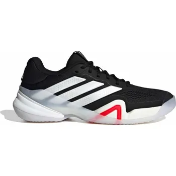 Pánská tenisová obuv Pánská tenisová obuv adidas Barricade 14 Clay Tennis Shoes Core Black/Zero Met./Lucid Red EUR 46 2/3