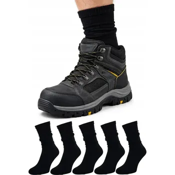 Pánské ponožky Socks Lab Ponožky Frotte Sport černé, velikost 43-46