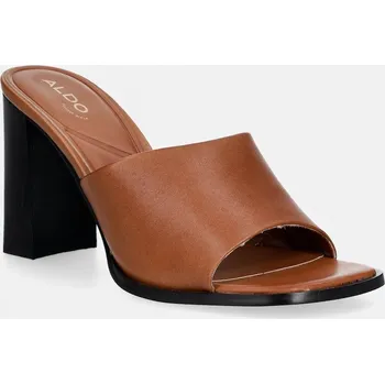 Dámské sandále Kožené sandály Aldo RE-SOPHIA 14190699.RESOPHIA hnědá 88X, EUR 40