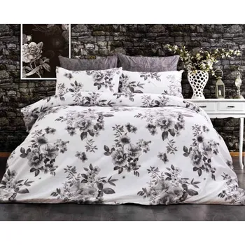 Povlečení Bavlněné povlečení Daniela šedá 140x200, 70x90 cm