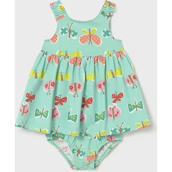 Dívčí šaty Dívčí šaty Mayoral 1927.4M.Baby.PPY2 tyrkysová 60X, vel. 86