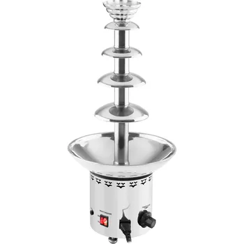 Dávkovač nápoje Royal Catering Čokoládová fontána - 5 pater - 6 kg RCCF-65W4