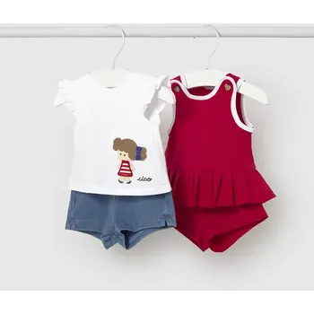 Kojenecký overall Kojenecká sada Mayoral Newborn 2-pack 1643.2T.Newborn.PPY2 červená 33X, vel. 80