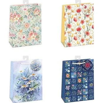 Dárková taška ARGUS Dárková papírová taška 23 x 32 cm mix 12 ks 07550023h