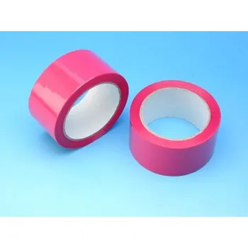 Lepicí páska Páska lepící 48x66m červená