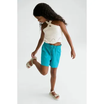 Dětské kraťasy Mayoral 6203.8D.Junior.PPY2 tyrkysová 66X, vel. 152