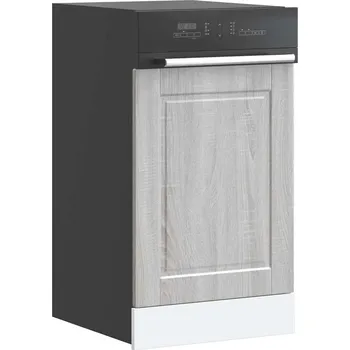 Kuchyňská skříňka Panel na myčku "Porto" šedý sonoma 45x1,5x67 cm kompozit - 8721158424792