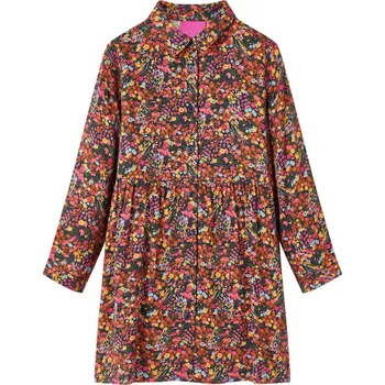 Dívčí šaty Dětské šaty s dlouhým rukávem vícebarevné 116 - 8721012130753