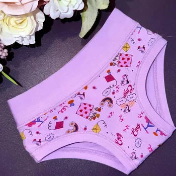 Dívčí spodní prádlo Dětské kalhotky Emy B2986 old 9/10 (Velikost 134)