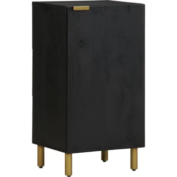 Organizace kuchyně Příborník černý 40 x 33 x 75 cm kompozitní dřevo - 8721158447654