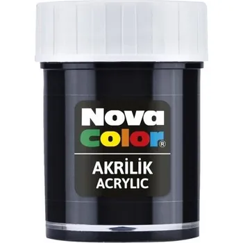 Výtvarná barva Barva akrylová 30ml černá NC-174