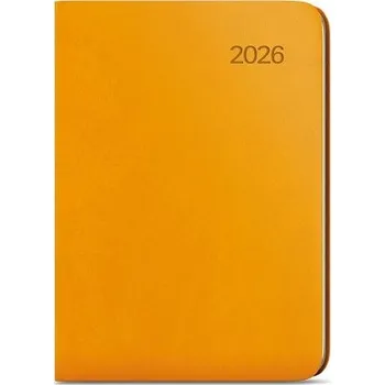 Diář BALOUŠEK TISK Diář týdenní - Zoro - Vivella - A5 - okrová 2026 / 20,5cm x 14,3cm / BTZ6-23-26