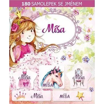 samolepka ARGUS Veselé nálepky samolepky se jménem Míša 11140196