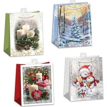 Dárková taška ARGUS Dárková papírová taška (19 x 23 cm) mix 12 ks 08430002h