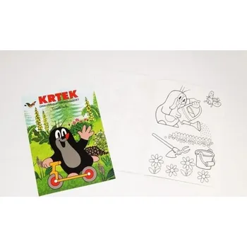 omalovánky Omalovánky A5 Krtek - obkreslovánky