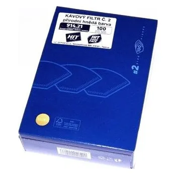 Příprava kávy Filtry č.2 kávové 100 ks (914.21)