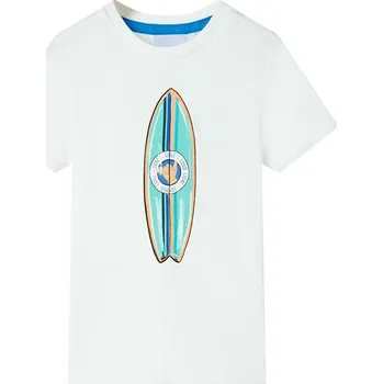 Chlapecké tričko Dětské tričko s krátkým rukávem ecru 116 - 8721012013827