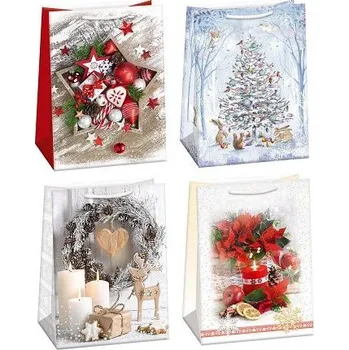 Dárková taška ARGUS Dárková papírová taška (23 x 32 cm) mix 12 ks 08530006