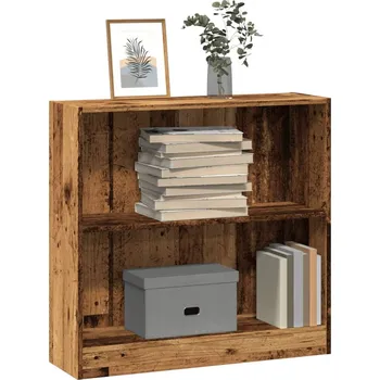 Knihovna Knihovna old wood 80 x 24 x 76 cm kompozitní dřevo - 8721158507419