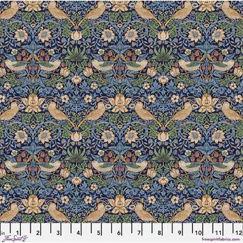 Free Spirit mini zloděj jahod NAVY William Morris