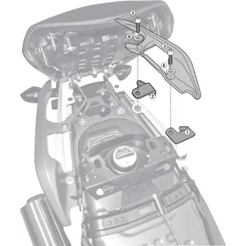 Nosič na motocykl a skútr Givi 1192KIT sada pro samostatnou montáž bočního nosiče Givi