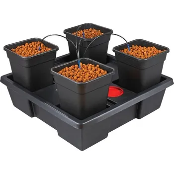 Pěstební systém Nutriculture Wilma Large 4x 11 l, kapková závlaha 75x75x20 cm